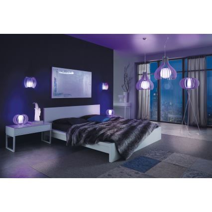 Eglo 96211 - Viseći luster TINDORI na sajli, 1xE27/60W/230V, Ø 50 cm, bijela
