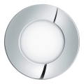 Eglo 96242 - LED ugradna stropna svjetiljka za kupaonicu FUEVA 1 LED/2,7W/230V IP44 Ø 8,5 cm