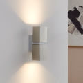 Eglo 96264 - LED zidna svjetiljka PASSA 2xGU10/2,8W/230V kvadratna