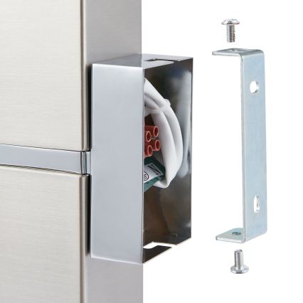 Eglo 96264 - LED zidna svjetiljka PASSA 2xGU10/2,8W/230V kvadratna