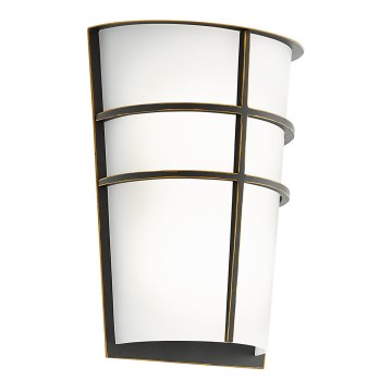 Eglo 96269 - LED Vanjska zidna svjetiljka BREGANZO 2xLED/2,5W IP44