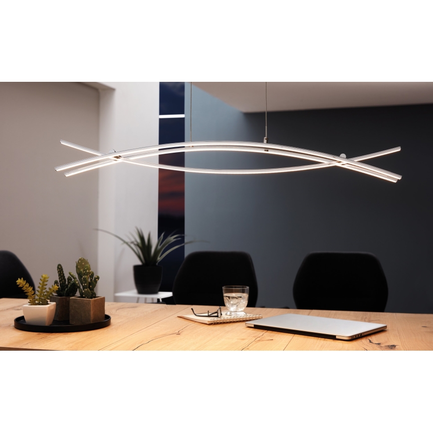 Eglo - LED luster na sajli 3xLED/9W/230V