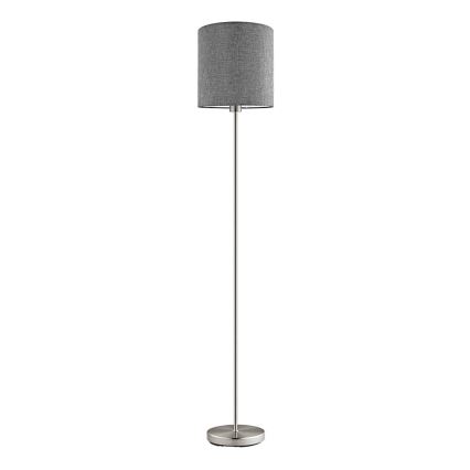 Eglo 96377 - Podna lampa PASTERI 1xE27/60W/230V pr. 28 cm siva