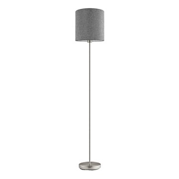 Eglo 96377 - Podna lampa PASTERI 1xE27/60W/230V siva