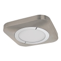 Eglo 96395 - LED Stropna svjetiljka PUYO 1xLED/16,5W/230V nikal