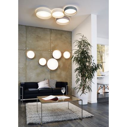 Eglo - LED Prigušiva stropna svjetiljka 1xLED/18W/230V bež