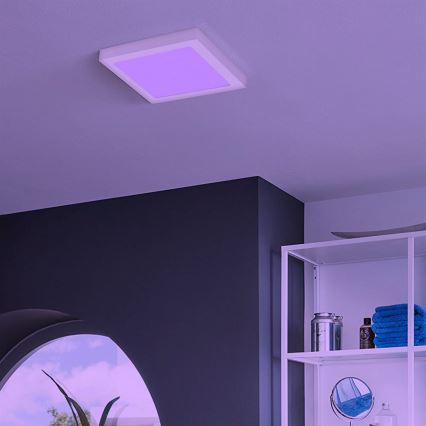 Eglo - LED RGBW Prigušiva stropna svjetiljka FUEVA-C LED/15,6W/230V Bluetooth