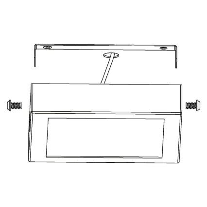 Eglo - LED RGBW Prigušiva stropna svjetiljka FUEVA-C LED/15,6W/230V Bluetooth