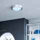 Eglo - LED RGBW Prigušiva stropna svjetiljka FUEVA-C LED/15,6W/230V Bluetooth