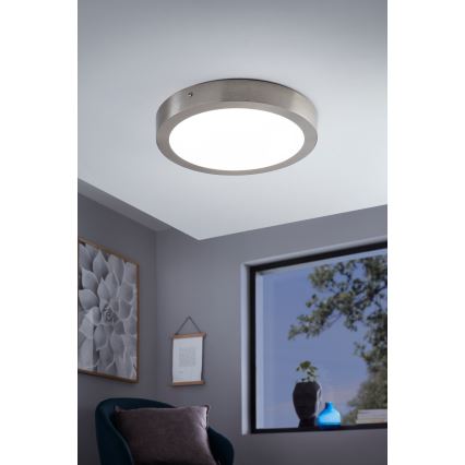 Eglo - LED RGBW Prigušiva stropna svjetiljka FUEVA-C LED/21W/230V Bluetooth