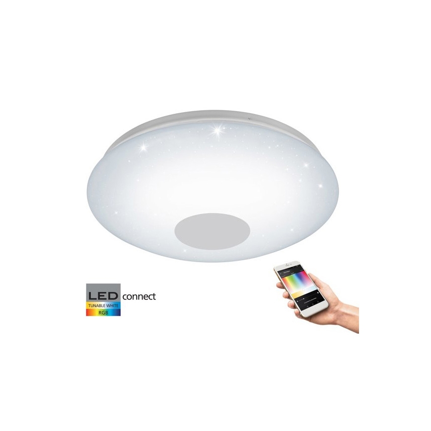 Eglo - LED RGBW Prigušiva stropna svjetiljka VOLTAGO-C LED/17W/230V