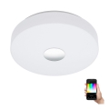 Eglo 96819 - LED RGB stropna svjetiljka s prigušivanjem BERAMO-C LED/17W/230V