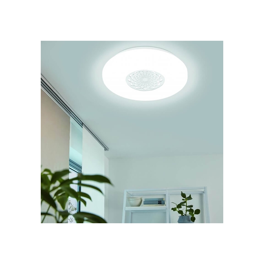 Eglo - LED RGBW Prigušiva zidna/stropna svjetiljka CAPASSO-C LED/17W/230V