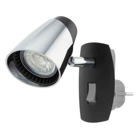 Eglo 96845 - LED Zidna lampa za utičnicu MONCALVIO 1xGU10/3,3W/230V