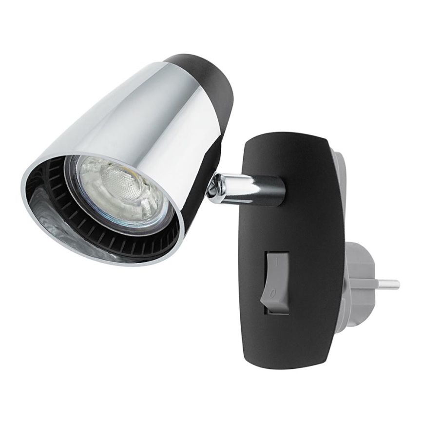 Eglo 96845 - LED Zidna lampa za utičnicu MONCALVIO 1xGU10/3,3W/230V