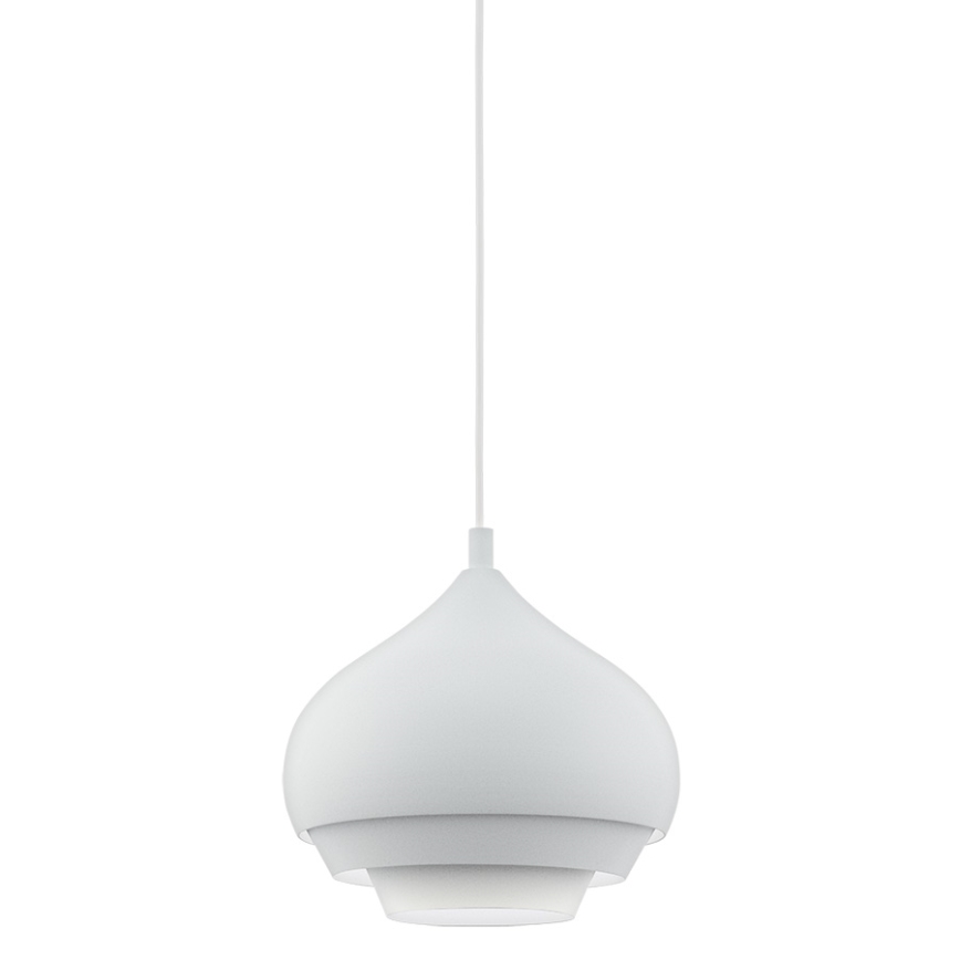 Eglo - Luster na sajli 1xE27/60W/230V bijela
