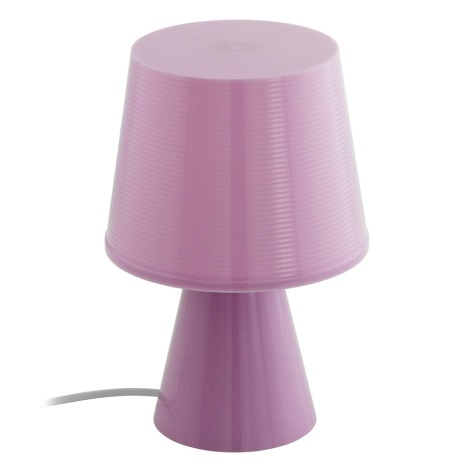 Eglo 96908 - Stolna lampa MONTALBO 1xE14/40W/230V ružičasta