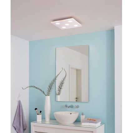 Eglo - LED Stropna svjetiljka za kupaonicu 5xLED/4,5W/230V IP44
