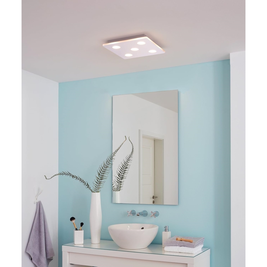 Eglo - LED Stropna svjetiljka za kupaonicu 5xLED/4,5W/230V IP44