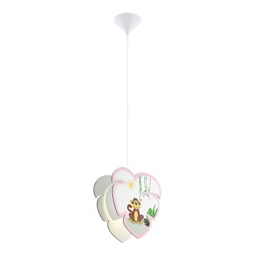 Eglo 96951 - Dječji luster na sajli LOUIE 1xE27/60W/230V