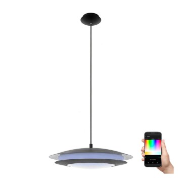 Eglo 96979 - LED RGB Viseća svjetiljka MONEVA-C 1xLED/27W/230V