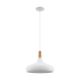 Eglo - Viseća svjetiljka 1xE27/60W/230V pr. 40 cm bijela