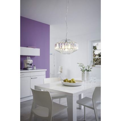 Eglo 96987 - Luster na sajli PEDROLA 1xE27/60W/230V