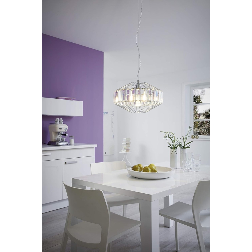 Eglo 96987 - Luster na sajli PEDROLA 1xE27/60W/230V