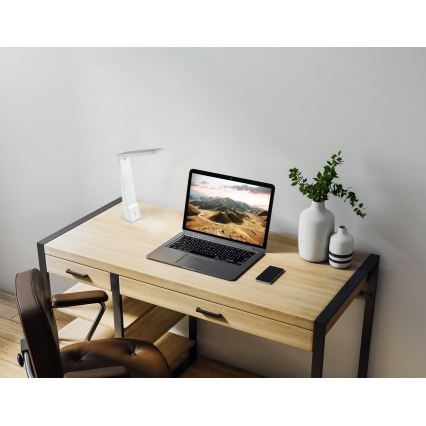 Eglo - LED prigušiva stolna svjetiljka LED/1,8W/230V bijela