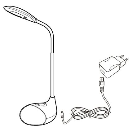 Eglo - LED stolna lampa s mogućnošću prigušivanja LED/2,2W+0,3W/230V RGB