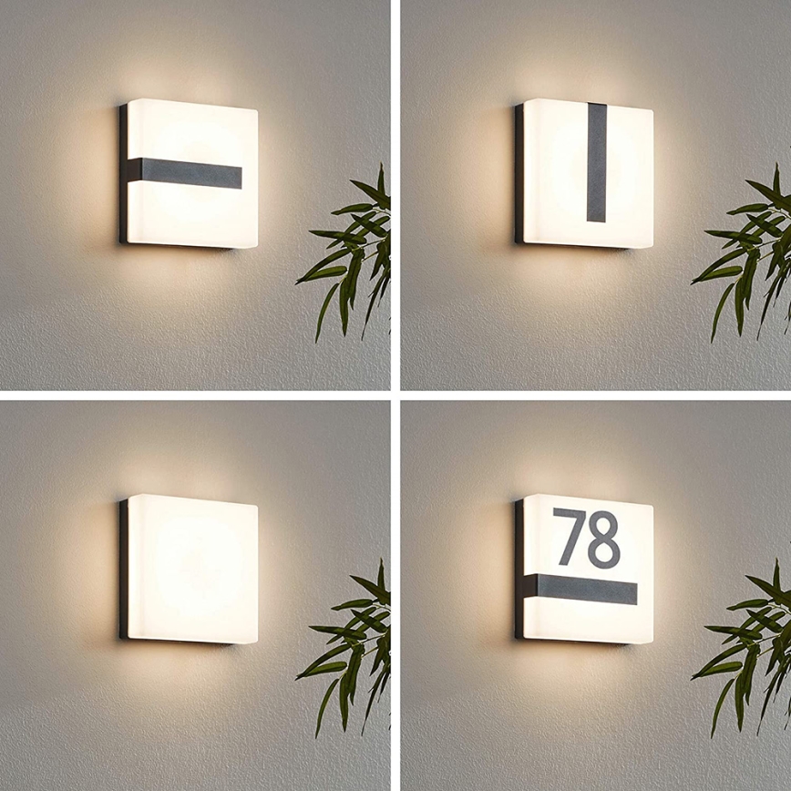 Eglo - LED prigušivo vanjsko zidno svjetlo TORAZZA-C LED/14W/230V IP44
