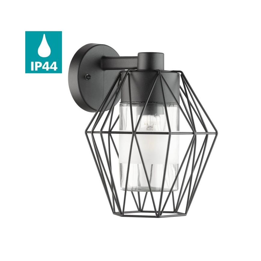 Eglo - Vanjska zidna svjetiljka 1xE27/60W/230V IP44