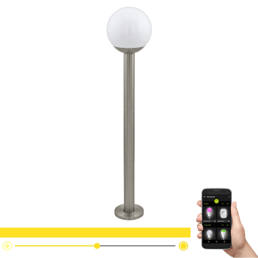 Eglo 97249 - LED vanjska svjetiljka NISIA-C s mogućnošću prigušivanja 1xE27/9W/230V 980 mm IP44