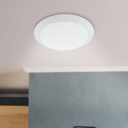 Eglo 97254 - LED kupaonsko stropno svjetlo PILONE LED/11W/230V bijela IP44