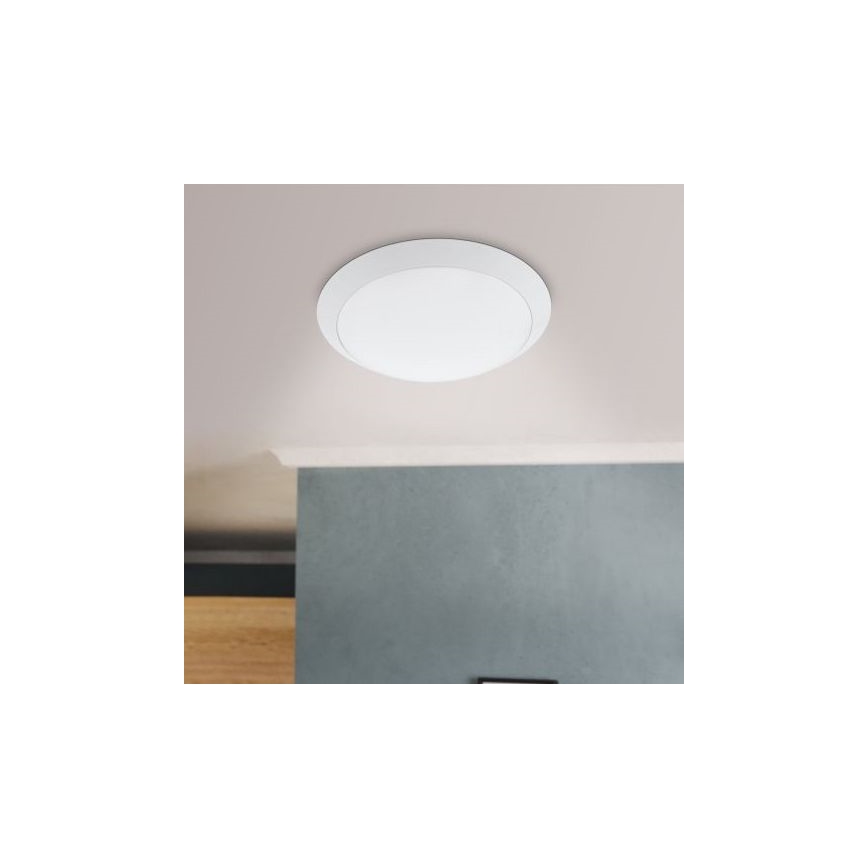 Eglo 97254 - LED kupaonsko stropno svjetlo PILONE LED/11W/230V bijela IP44