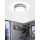 Eglo - LED stropna svjetiljka za kupaonice za prigušivanje LOCANA-C LED/14W siva