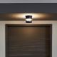 Eglo - LED Vanjska zidna svjetiljka LED/11W/230V crna IP44