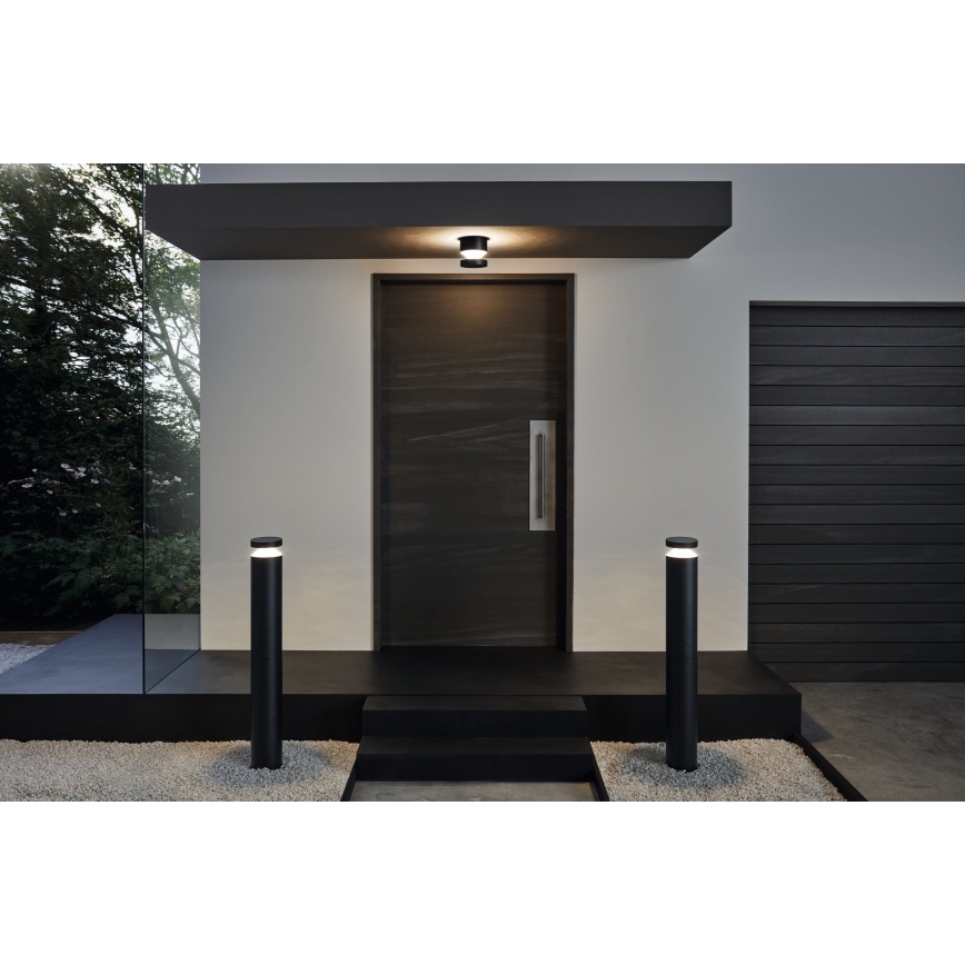 Eglo - Vanjska LED zidna svjetiljka LED/11W/230V crna IP44