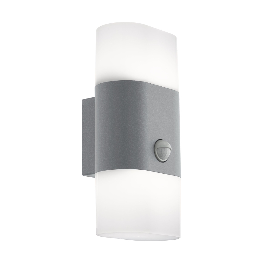 Eglo 97313 - LED Vanjska zidna svjetiljka sa senzorom FAVRIA 1 2xLED/5,5W/230V IP44