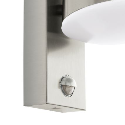 Eglo 97453 - Vanjsko zidno svjetlo sa senzorom CALDIERO 1xE27/10W/230V IP44