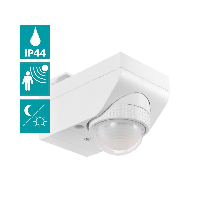 Eglo 97466 - Vanjski senzor pokreta i sumraka DETECT ME 4 12 m bijela IP44
