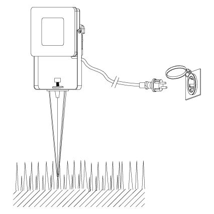 Eglo 97471 - LED Reflektor FAEDO 4 LED/10W/230V IP44