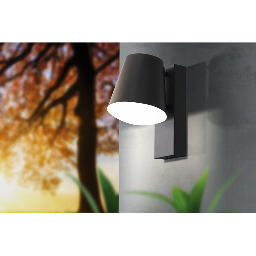 Eglo - LED Prigušiva vanjska zidna svjetiljka CALDIERO-C 1xE27/9W/230V IP44