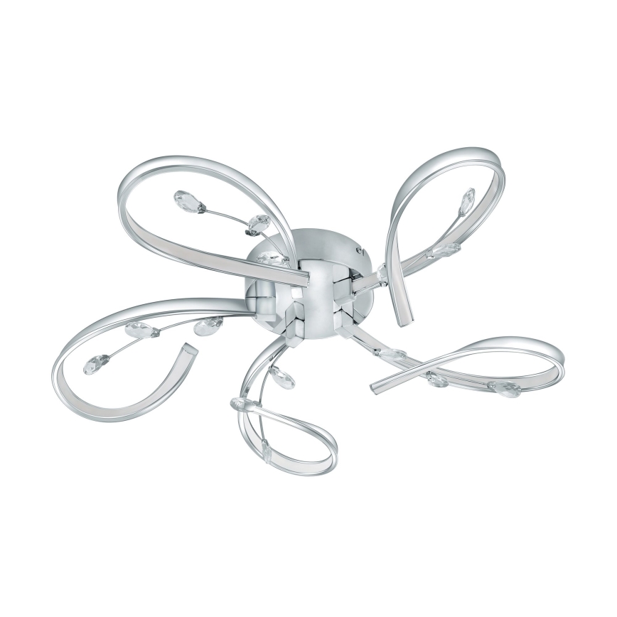 Eglo - LED Kristalni nadgradni luster 5xLED/6,6W/230V