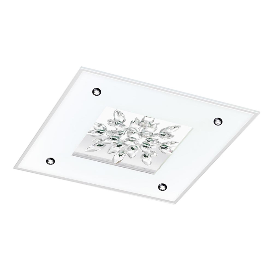 Eglo 97499 - LED Kristalna stropna svjetiljka BENALLUA 1 4xLED/9W/230V