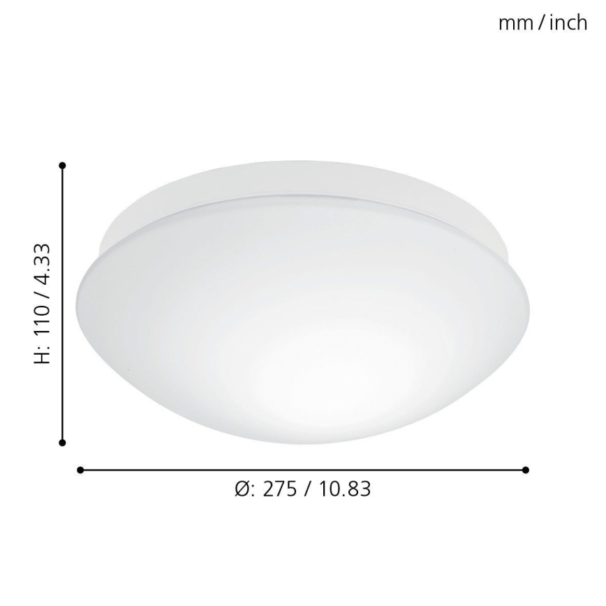 Eglo - Svijetiljka za kupaonicu sa senzorom 1xE27/20W/230V IP44