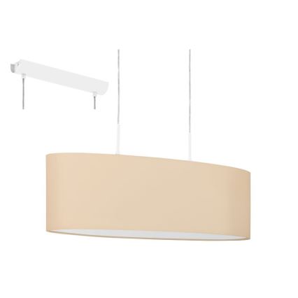 EGLO 97563 - Luster na sajli PASTERI-P 2xE27/60W/230V