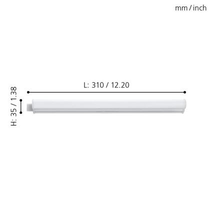 Eglo - LED Svjetiljka ispod ormarića LED/3,2W/230V