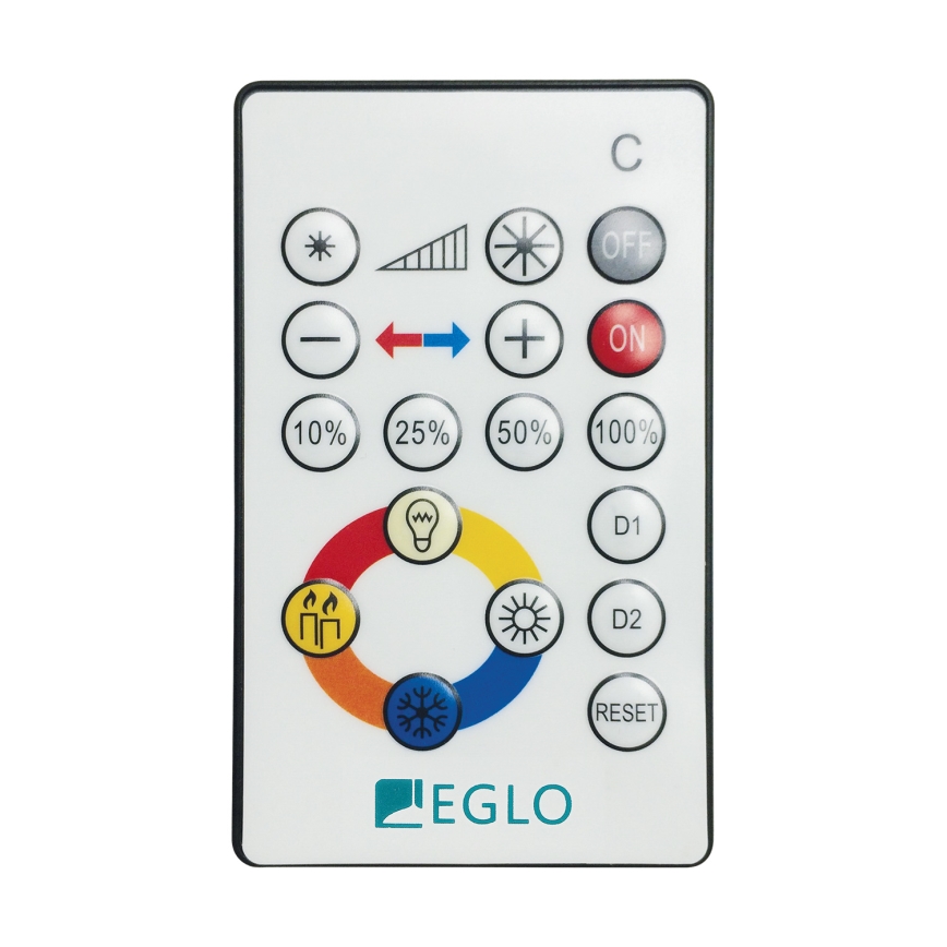 Eglo - prigušivo LED stropno svjetlo LED/21W/230V Ø 45 cm + daljinski upravljač