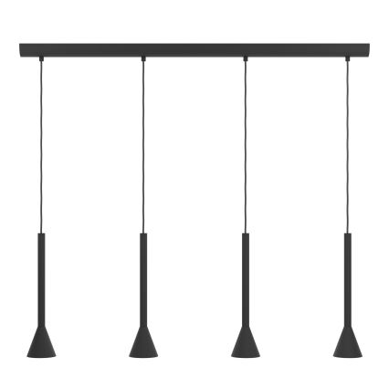 Eglo - LED luster na sajli 4xGU10/5W/230V